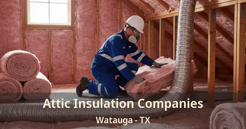 Attic Insulation Companies Watauga - TX