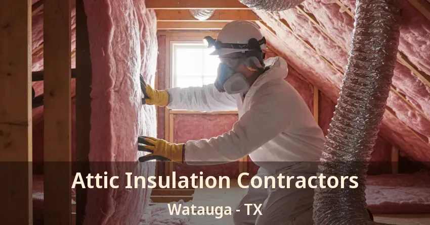 Attic Insulation Contractors Watauga - TX