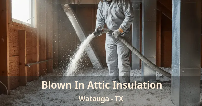 Blown In Attic Insulation Watauga - TX