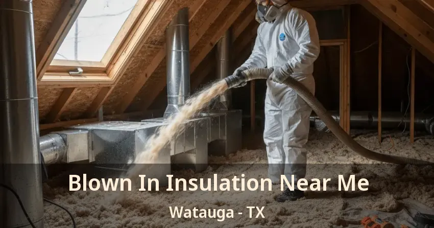 Blown In Insulation Near Me Watauga - TX