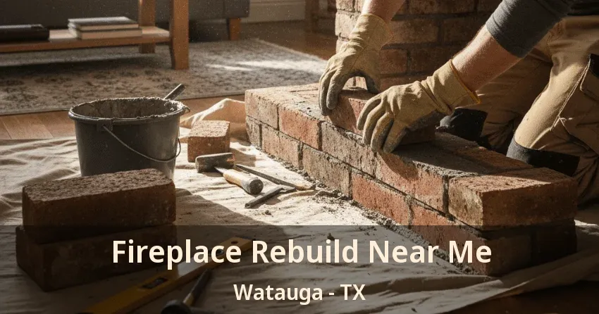 Fireplace Rebuild Near Me Watauga - TX