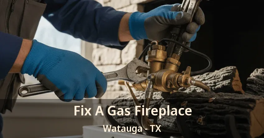 Fix A Gas Fireplace Watauga - TX